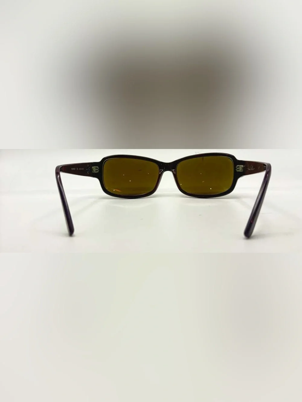 Nicole Miller Thompson Burgundy Oval Sunglasses Frames Only